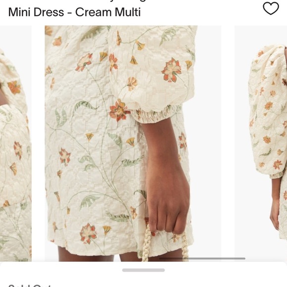 Johanna Ortiz Floral Print Mini Dress Size: 8 - Picture 10 of 13